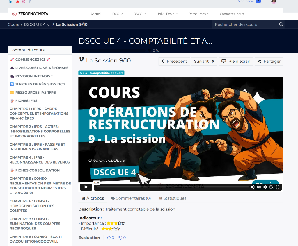 Espace de Formation DCG 