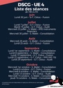 Programme de live DSCG UE4