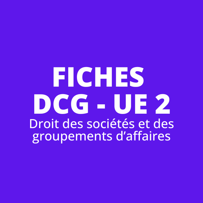 Fiches de révision DCG