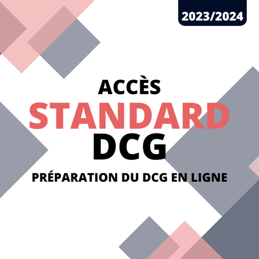 Standard DCG : accès 1 an