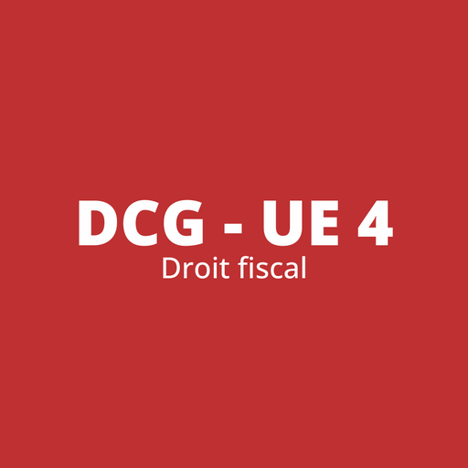 DCG UE 4 - DROIT FISCAL